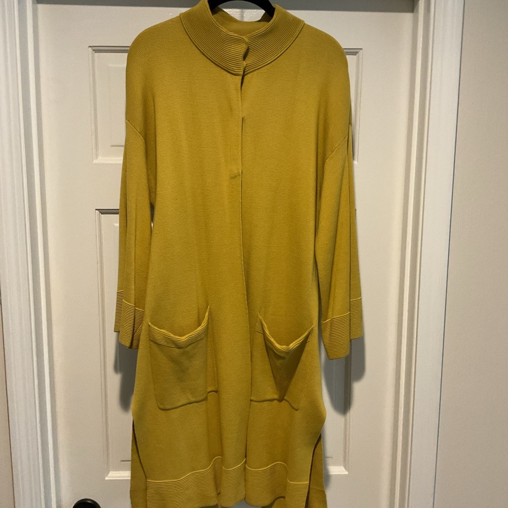 MarlaWynne Mustard Cardigan